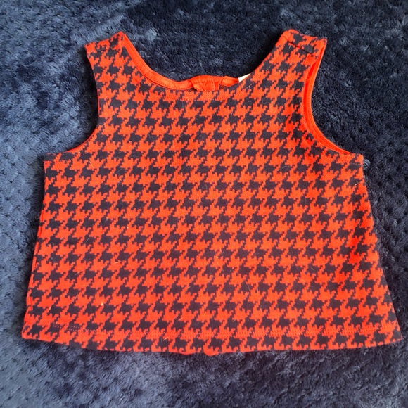 Janie and jack Houndstooth top - Picture 1 of 4